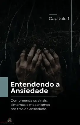 Imagem de mãos entrelaçadas segurando raízes, representando a complexidade da ansiedade.