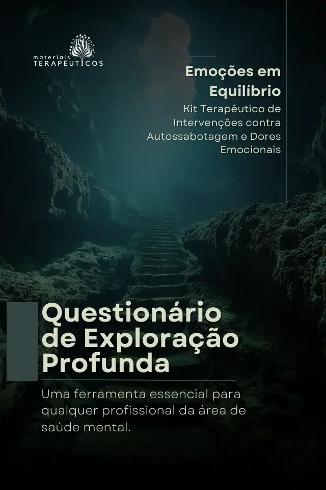 Question&aacute;rio de Explora&ccedil;&atilde;o Profunda: Jornada para a Cura Emocional
